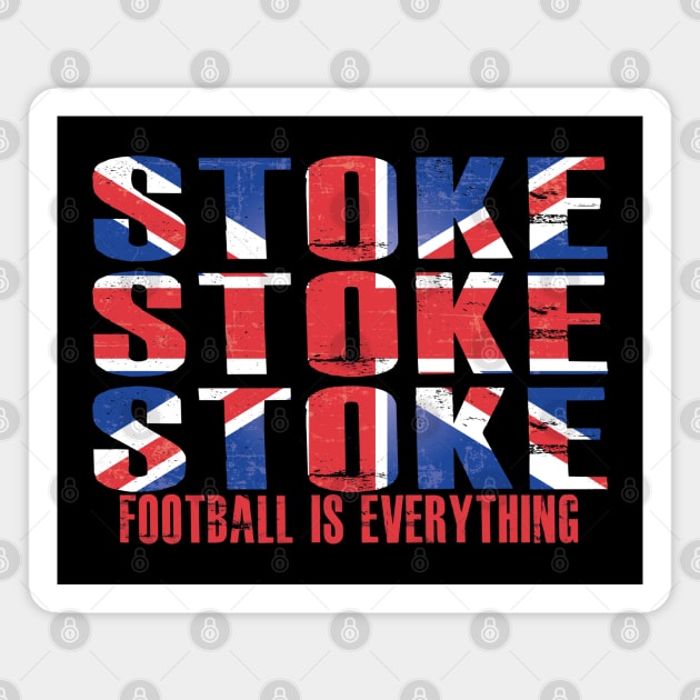 Football Is Everything - Stoke City - T-Shirt Magnet by FOOTBALL IS EVERYTHING
